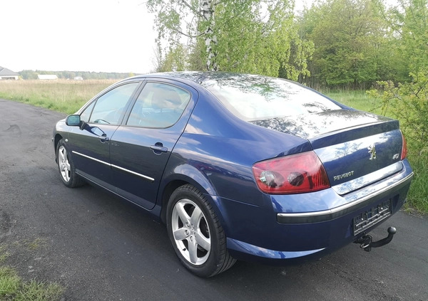 Peugeot 407 cena 11900 przebieg: 224000, rok produkcji 2005 z Ryki małe 631